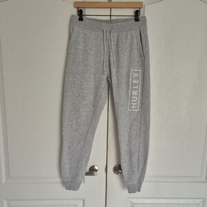 Hurley Men's Heather Gray Joggers